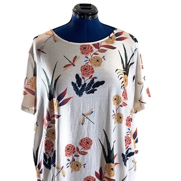 Shein Floral T Shirt Dress - Picture 5 of 8